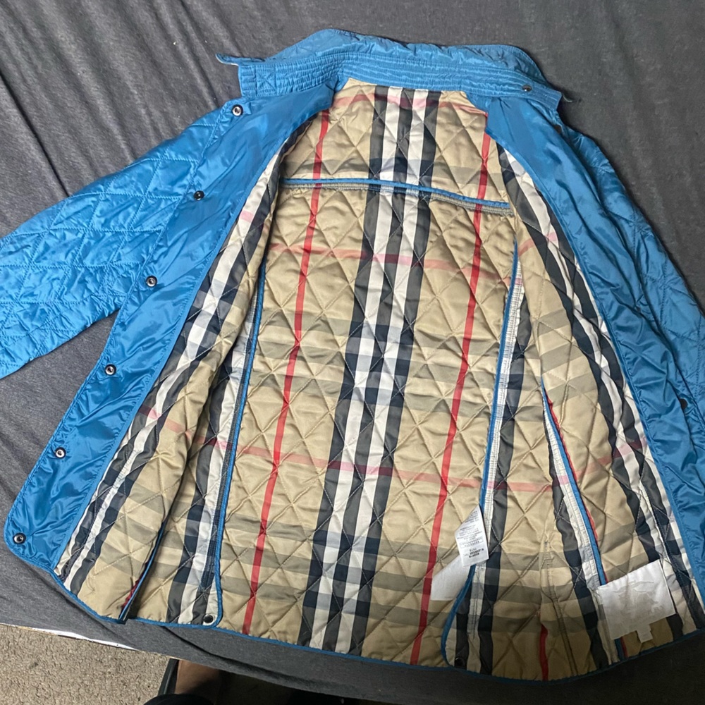 Used Burberry coat, barely worn